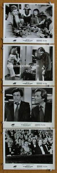 a484 TOUCH OF CLASS 4 8x10 movie stills '73 George Segal, Jackson