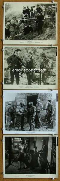 a499 UP FROM THE BEACH 4 8x10 movie stills '65 WWII, D-Day plus one!