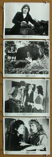 a560 WUTHERING HEIGHTS 4 8x10 movie stills '71 Timothy Dalton