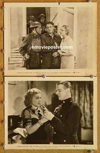 b033 YOU'RE IN THE ARMY NOW 2 8x10 movie stills '37 John Mills