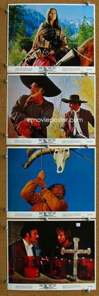 a182 APPALOOSA 4 color 8x10 movie stills '66 Marlon Brando, Comer