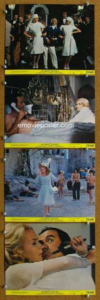 a193 AVANTI 4 8x10 mini movie lobby cards '72 Jack Lemmon, Mills