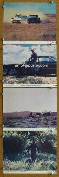 a197 BADLANDS 4 8x10 mini movie lobby cards '74 Malick, Sheen