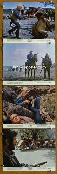 a240 CATLOW 4 color 8x10 movie stills '71 Yul Brynner, Leonard Nimoy