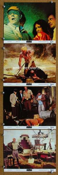 a250 DOC SAVAGE 4 8x10 mini movie lobby cards '75 The Man of Bronze
