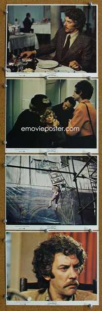 a254 DON'T LOOK NOW 4 8x10 mini movie lobby cards '74 Sutherland