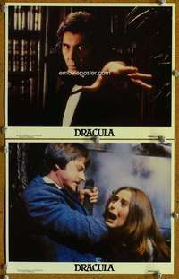 a724 DRACULA 2 color 8x10 movie stills '79 Frank Langella