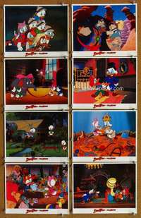 a043 DUCK TALES 8 color 8x10 movie stills '90 Walt Disney, Scrooge