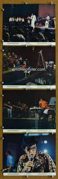 a265 ELVIS 4 color 8x10 movie stills '79 Kurt Russell, Carpenter