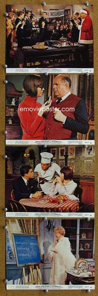 a277 FITZWILLY 4 8x10 mini movie lobby cards '68 Dick Van Dyke, Feldon