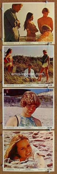 a330 LAST SUMMER 4 8x10 mini movie lobby cards '69 Barbara Hershey