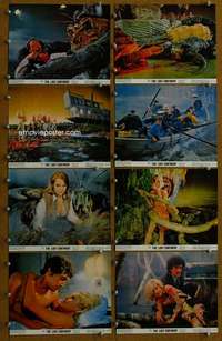 a062 LOST CONTINENT 8 color 8x10 movie stills '68 Hammer sci-fi!