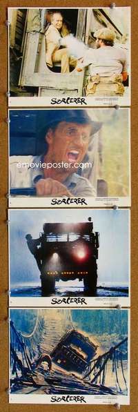 a431 SORCERER 4 8x10 mini movie lobby cards '77 William Friedkin