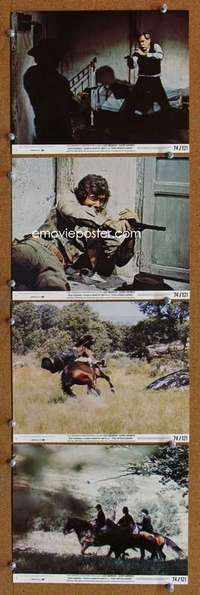 a435 SPIKES GANG 4 8x10 mini movie lobby cards '74 Lee Marvin