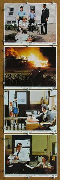a463 THEY ONLY KILL THEIR MASTERS 4 8x10 mini movie lobby cards '72