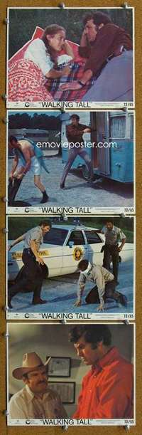 a514 WALKING TALL 4 8x10 mini movie lobby cards '73 Joe Baker