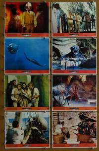 a118 WARLORDS OF ATLANTIS 8 8x10 mini movie lobby cards '78
