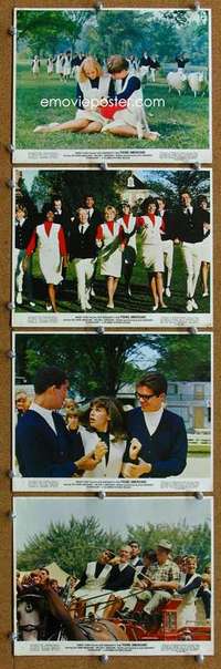 a152 YOUNG AMERICANS 5 color 8x10 movie stills '67 teen musical!
