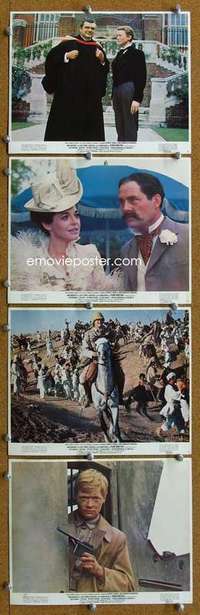 a569 YOUNG WINSTON 4 color 8x10 movie stills '72 Robert Shaw, Bancroft