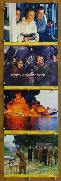 a573 ZEPPELIN 4 8x10 mini movie lobby cards '71 York, Sommer
