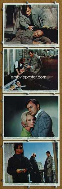 a507 VENETIAN AFFAIR 4 Eng/US color 8x10 movie stills '67 Karloff