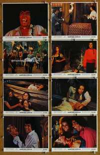 a114 VAMPIRE CIRCUS 8 8x10 mini movie lobby cards '72 Hammer horror!