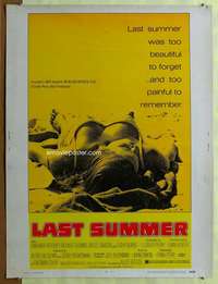 c048 LAST SUMMER Thirty by Forty movie poster '69 super sexy Barbara Hershey!