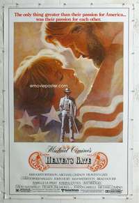 c147 HEAVEN'S GATE Forty by Sixty movie poster '81 Kris Kristofferson, Walken