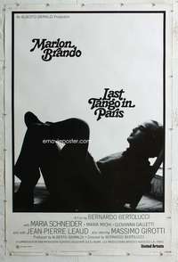 c151 LAST TANGO IN PARIS Forty by Sixty movie poster '73 Marlon Brando