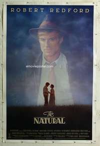 c157 NATURAL Forty by Sixty movie poster '84 Robert Redford, baseball!