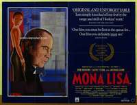 c200 MONA LISA British quad movie poster '86 Neil Jordan, Bob Hoskins