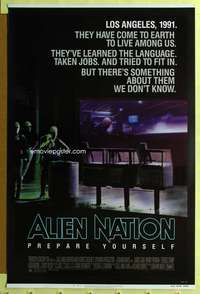 d050 ALIEN NATION 27x41 one-sheet movie poster '88 James Caan, Mandy Patinkin