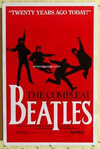 d116 COMPLEAT BEATLES 27x41 one-sheet movie poster '84 John, Paul, Ringo, George