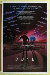 d147 DUNE 27x41 one-sheet movie poster '84 David Lynch sci-fi fantasy epic!