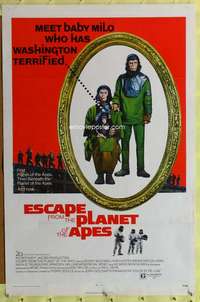 d160 ESCAPE FROM THE PLANET OF THE APES 27x41 one-sheet movie poster '71 McDowall