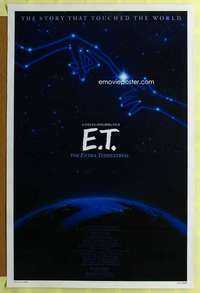 d162 ET 27x41 one-sheet movie poster R85 Steven Spielberg, Drew Barrymore