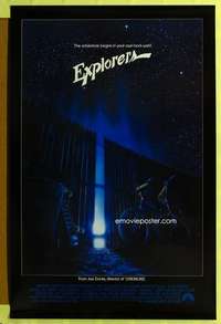 d165 EXPLORERS 27x41 one-sheet movie poster '85 River Phoenix, Hawke, Joe Dante