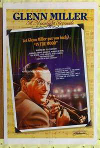 d300 MOONLIGHT SERENADE 27x41 one-sheet movie poster '85 Glenn Miller, Desmond