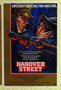 d209 HANOVER STREET 27x41 one-sheet movie poster '79 Harrison Ford, Down