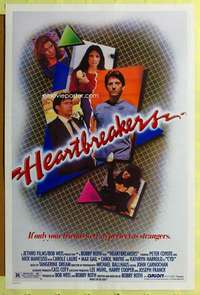 d212 HEARTBREAKERS 27x41 one-sheet movie poster '84 Peter Coyote, Nick Mancuso