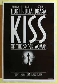 d244 KISS OF THE SPIDER WOMAN 27x41 one-sheet movie poster '85 William Hurt