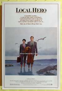 d266 LOCAL HERO 27x41 one-sheet movie poster '83 Burt Lancaster, classic!