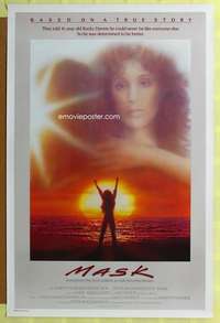 d287 MASK 27x41 one-sheet movie poster '85 Cher, Eric Stoltz, Bogdanovich
