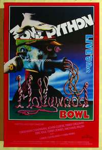 d298 MONTY PYTHON LIVE AT THE HOLLYWOOD BOWL 27x41 one-sheet movie poster '82