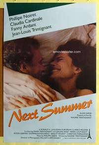 d312 NEXT SUMMER 27x41 one-sheet movie poster '85 Philippe Noiret, French!