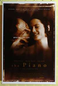 d334 PIANO 27x41 one-sheet movie poster '93 Holly Hunter, Harvey Keitel, Paquin
