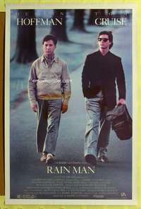 d358 RAIN MAN 27x41 one-sheet movie poster '88 Tom Cruise, Dustin Hoffman