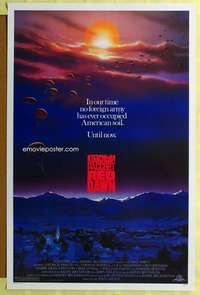 d363 RED DAWN 27x41 one-sheet movie poster '84 Patrick Swayze, C. Thomas Howell