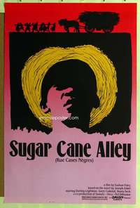 d428 SUGAR CANE ALLEY 27x41 one-sheet movie poster '83 Euzhan Palcy, Martinique!