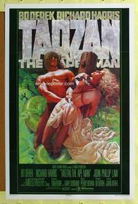 d441 TARZAN THE APE MAN advance 27x41 one-sheet movie poster '81 sexy Bo Derek!